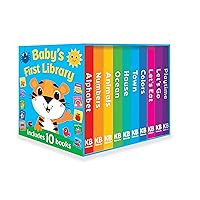 Baby’s First Library 10-Book Set - Board Book Set for Babies and Toddlers, Ages 0-4