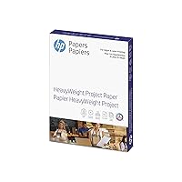 HP HeavyWeight Project Paper, Matte, 8.5x11 in, 40 lb, 250 sheets, works with inkjet, PageWide, laser printers (Z4R14A)