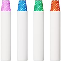 500 Pack 5oz Paper Cups, Multicolor Paper Disposable Cups, Small Mouthwash Cups, Cold Beverage Drinking Cup for Party, Travel and Event (Dots)
