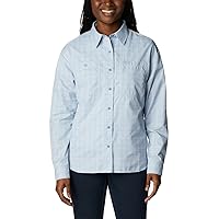 Columbia Women's Silver Ridge Utility Patterned Long Sleeve Shirt