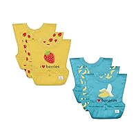 green sprouts Unisex Baby Pull-over Bib