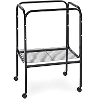Prevue Pet Products Bird Cage Stand with Shelf in Black