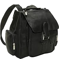 Top Handle Promotional Backpack, Black, One Size