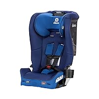 Diono Radian 3R SafePlus, All-in-One Convertible Car Seat, Rear and Forward Facing, SafePlus Engineering, 10 Years 1 Car Seat, Slim Fit 3 Across, Blue Sky