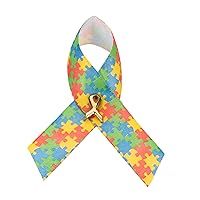 Satin Awareness Ribbon Pins (Pick your color), for Cancer & Disease Awareness, Bulk Quantities for Fundraising, Events, Memorials, Gift Giving