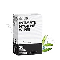 Skin Elements Intimate Hygiene Wipes | pH Balanced Wipes with Tea Tree Oil | Avoids Itching and Bad Odor | Pack of 30 Individually Wrapped Wipes