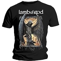 Lamb of God Men's Winged Death Slim Fit T-Shirt Black