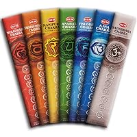 Hem Incense Chakra (Pack of 12 Boxes of 7 pks) Home Fragrance Made in India