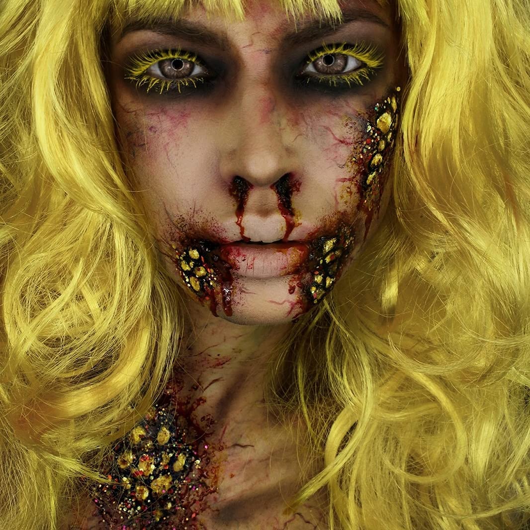 Mehron Makeup Stage Blood | Edible Fake Blood Makeup for Stage, Costume, Cosplay (1oz.) (Dark Venous)
