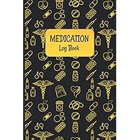 Medication Log Book: Pill Reminders and a Daily Medicine Tracker Book Perfect for Anyone Who Forgets to Take Their Medicine Medication Log Book: Pill Reminders and a Daily Medicine Tracker Book Perfect for Anyone Who Forgets to Take Their Medicine Paperback