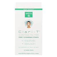 Earth Therapeutics Pore Cleansing Strips, Tea Tree, 10 Count