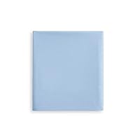Luxury Cotton Percale Flat Sheet, King, Blue