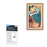 BoxWave Screen Protector Compatible With Cosytron 21.5 Large Digital Picture Frame - ClearTouch Crystal (2-Pack), HD Film Skin - Shields From Scratches