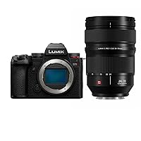 Panasonic LUMIX S5II Mirrorless Camera (DC-S5M2BODY) with LUMIX S Pro 24-70mm F2.8 L-Mount Interchangeable Lens (S-E2470)