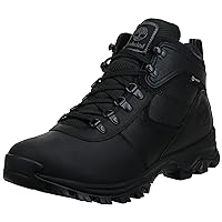 Timberland Men's Anti-Fatigue Hiking Waterproof Leather Mt. Maddsen Boot, Black, 10 Wide