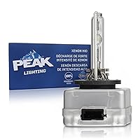 PEAK D1S HID Xenon Replacement Headlight Bulb