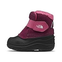 THE NORTH FACE Toddler Alpenglow II Insulated Snow Boot, Boysenberry/TNF Black, 5