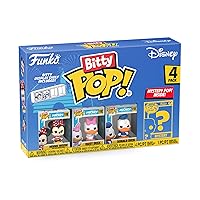 Funko Bitty Pop! Disney Mini Collectible Toys 4-Pack - Minnie Mouse, Daisy Duck, Donald Duck & Mystery Chase Figure (Styles May Vary)