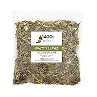 2oz Dried Epazote Leaves & Stems Mexican Herb, Hojas de Epazote Seca Con Ramas Great For Cooking Or Tea by 1400s Spices