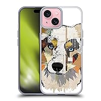 Head Case Designs Officially Licensed Michel Keck Australian Shepherd Dogs 3 Soft Gel Case Compatible with Apple iPhone 15 and Compatible with MagSafe Accessories