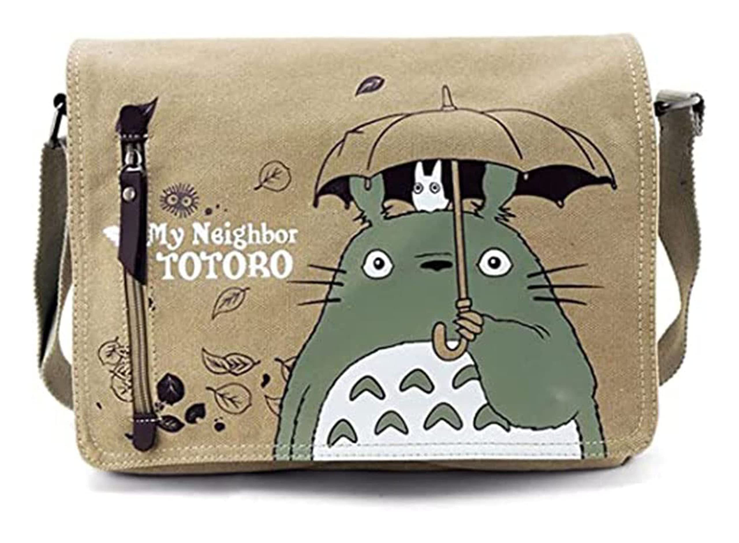Anime Shoulder Bag My Neighbor Totoro Messenger Bag Retro Cotton Washed  Canvas Satchel Cross-body Bag price in Saudi Arabia | Amazon Saudi Arabia |  kanbkam