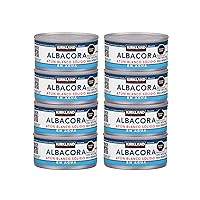 Kirkland Albacore Solid White Tuna in Water - 8 Cans (Total Net Weight 3.5lbs)