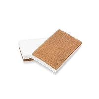 Full Circle in a Nutshell Walnut Shell Non-Scratch Scrubber Sponge, Pack of 3