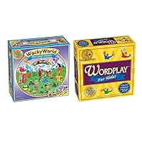 Wacky World + Wordplay for Kids = Double Play Board Game Bundle for Kids