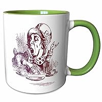 PS Vintage - Mad Hatter Tea Party vintage Alice in Wonderland - Mugs (mug_123300_7)