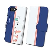Daibi E4 Series Max Toki Railway Smartphone Case No.90 for iPhone SE (2nd Generation)/iPhone 8/iPhone 7 [Notebook Type] tc-t-090-7 White