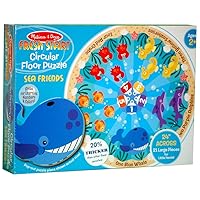 Melissa & Doug Sea Friends Fresh Start Circular Floor Puzzle