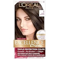 L'Oreal Paris Excellence Creme with Pro-Keratine Complex, Dark Brown