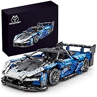 Mesiondy Sports Car Building Blocks Toys Adults Kits，1:14 MOC Building Set Raceing Car Model for Boys Age 12-16 8-14，(1404 Pieces)