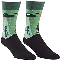 Sock It To Me, Men's Crew, Space and Alien Socks
