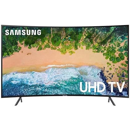 Samsung 7 Series UN65NU7300 Smart TV, Curverd 65-Inch 4K UHD, 2018 Model