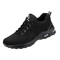Steel Toe Shoes for Women Men, Anti Slip Safety Shoes Breathable Lightweight Puncture Proof Work Construction Sneakers