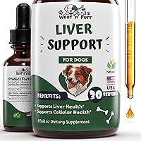 Dog Liver Support - Dog Liver Supplement - Milk Thistle for Dogs - Milk Thistle for Dogs Liver Support - Milk Thistle Supplement for Dogs - Dog Milk Thistle - Dog Liver Support Supplement - 1 fl oz