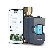 Flo Smart Water Monitor and Automatic Shutoff Sensor, Wi-Fi Connected Water Leak Detector for 1-Inch Diameter Pipe, 900-006