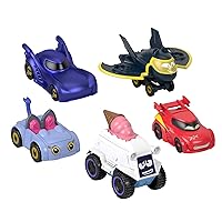Fisher-Price Batwheels Veículo de Brinquedo Pacote com 5 Batmobile