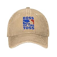 NW Trucker Hat for Men Women Denim Cowboy Baseball Caps Distressed Dad Hats Adjustable Black