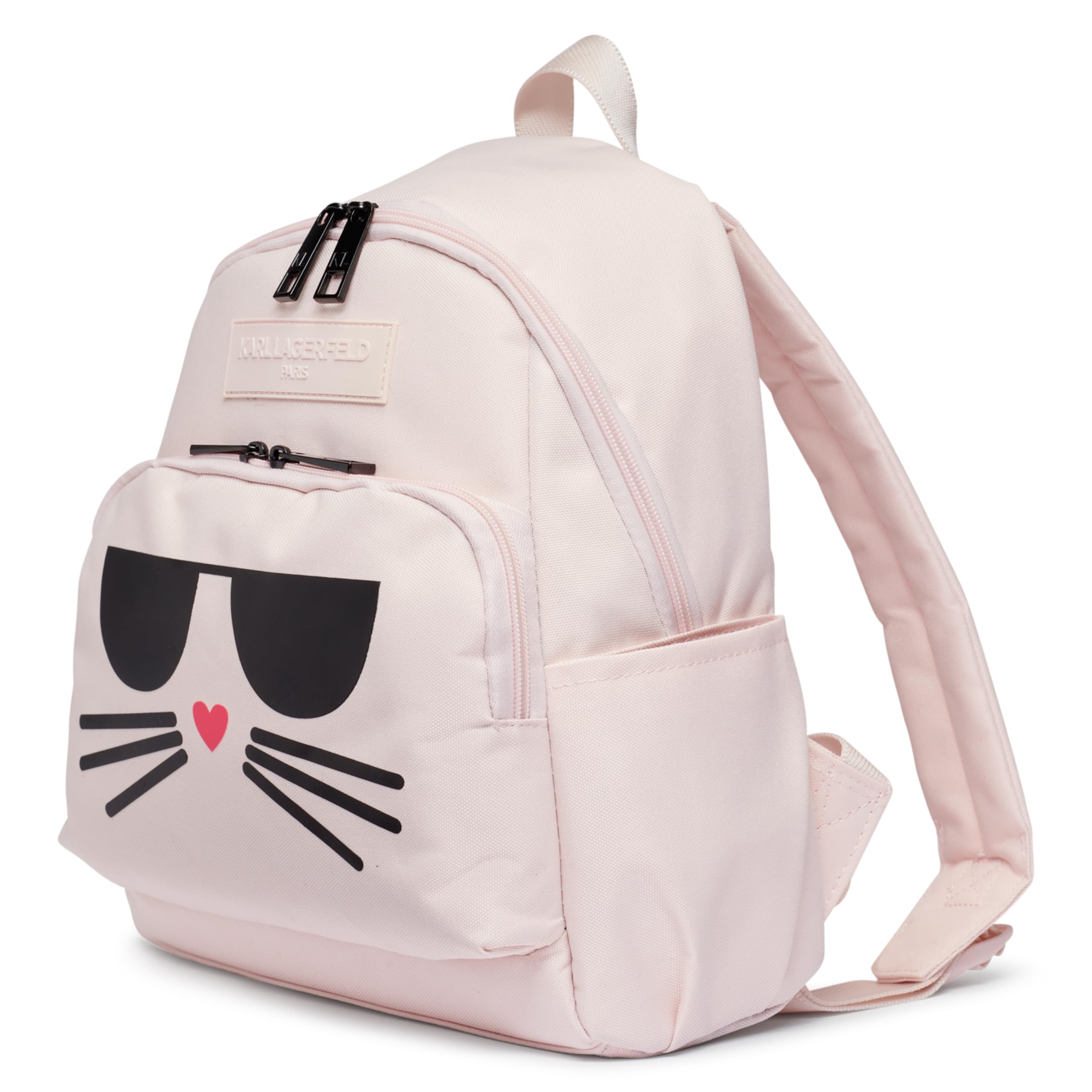 Karl Lagerfeld Paris Women's Lightweight Cat Backpack, Blush, One Size