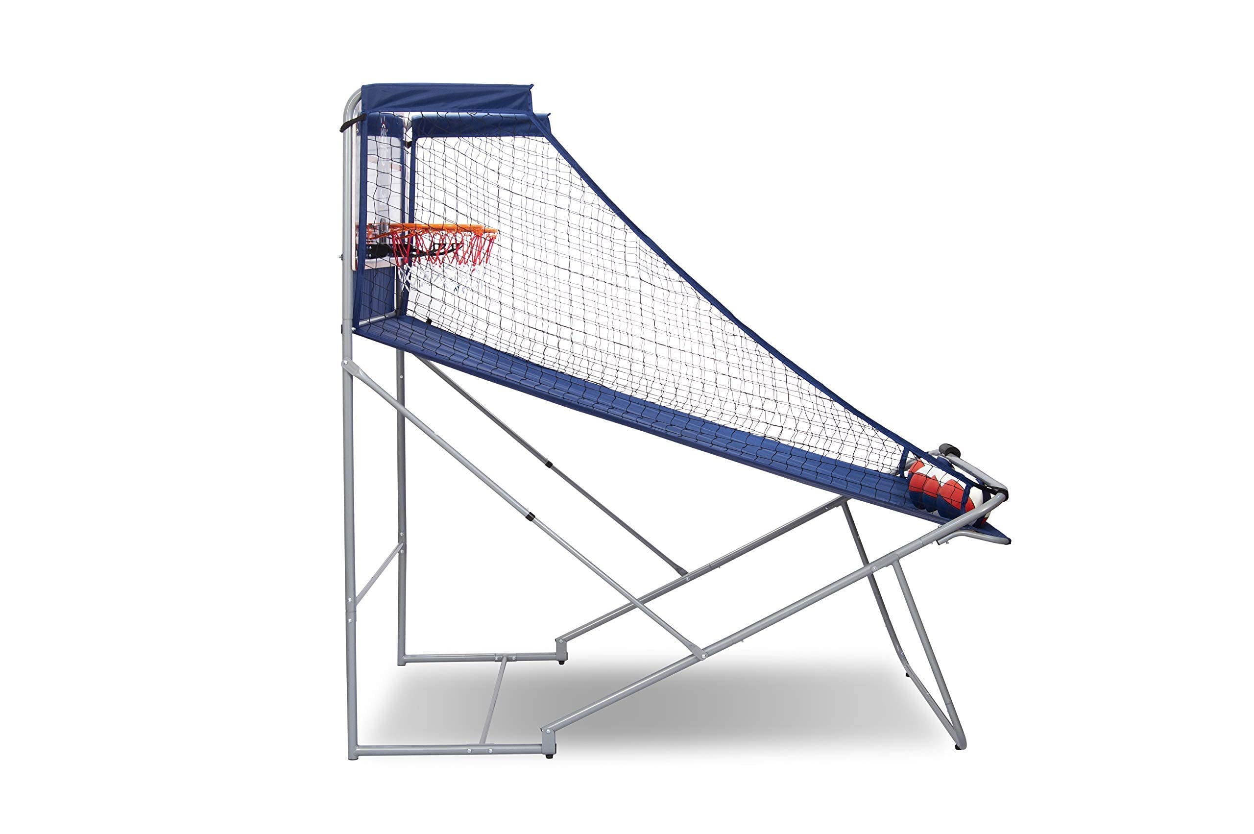 Pop-A-Shot - Dual Shot Sport | Arcade Basketball Fun at Home | Paddle Scoring | 10 Game Modes | 4 Balls | Foldable Storage | for Kids Ages 6-106