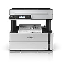 Epson EcoTank ET-M3170 Wireless Monochrome All-in-One Supertank Printer with ADF, Fax and Ethernet PLUS 2 Years of Unlimited Ink*, White
