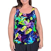 Women's Long Swimwear Top by Topanga - Tropical Dreams