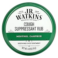JR Watkins Original Menthol Camphor Cough Ointment/Rub 4.1 oz