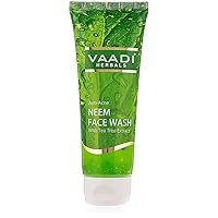 Vaadi Herbals Anti Acne Neem Face Wash with Tea Tree Extract, 60g