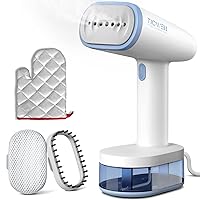 TICWELL Steamer for Clothes Steamer, Fashion Handheld Clothing Steamer for Garments, 1500W Powerful Portable Travel Steamer,50ML High Capacity 15Mins Continuous Steam, 25s Fast Heat-up