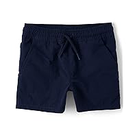The Children's Place Baby Boys' and Toddler Quick Dry Pull on Jogger Shorts 3
