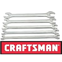 New Polished Craftsman 5 Pc Piece Standard Sae Tappet Wrench Set