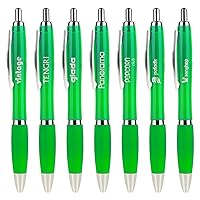 100 Pack Personalized Ballpoint Pen Printed with Your Logo Company Custom Information Name